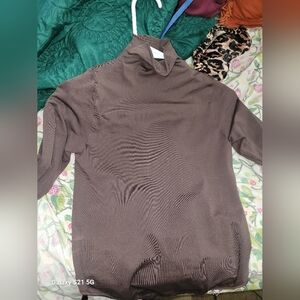 Skims bodysuit in brown. Size SM